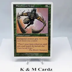MTG - 7th Edition - Blanchwood Armor - 232/350 - Image 1