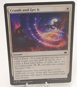 MTG - Bloomburrow - Crumb And Get It - #0008 - Near Mint - Image 1
