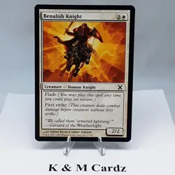 MTG - 10th Edition - Benalish Knight - #11 - Image 1