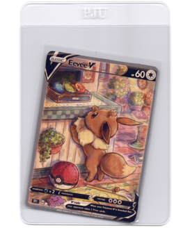 CUSTOMmade madeTOorder full art holo pokemon card Eevee PTL11 - Image 1