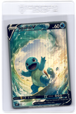 CustomMade madeTOorder full art HOLO pokemon card PTL466 Squirtle Read desc - Image 1