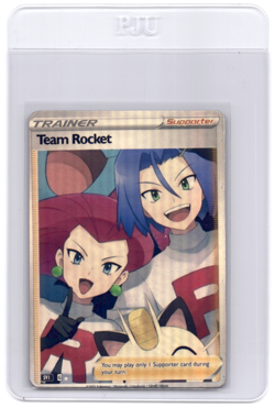 CUSTOMmade madeTOorder full art holo pokemon card PTL152 team rocket - Image 1
