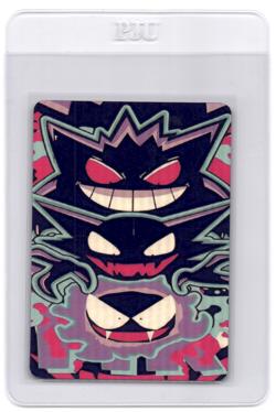 CUSTOMmade madeTOorder full art holo pokemon card Gengar PTL58 - Image 1