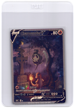 CUSTOMmade madeTOorder full art holo pokemon card PTL108 Charmander - Image 1