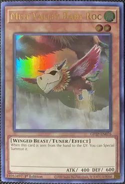 Mist Valley Baby Roc GFTP-EN076 Ghosts from the Past 1st Edition - Yugioh Card - Image 1