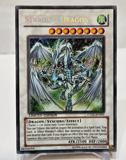 Stardust Dragon CT05-EN001 Secret Rare Limited Edition Promo Yugioh 7751 - Image 1