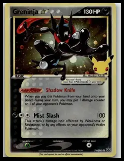 Greninja Star SWSH: Sword & Shield Promo Cards #SWSH144 Near Mint or Better - Image 1