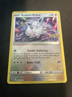 Radiant Eevee SWSH230 SWSH: Sword & Shield Promo Cards Holo - Image 1