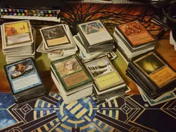 4 Pounds Of Old Magic The Gathering Cards. White And Black Border!!!! - Image 2