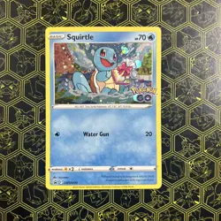 SWSH233 Squirtle - Black Star Promo Card - Holo Rare Pokemon Trading Card Game - Image 1
