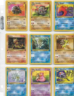 Pokemon FOSSIL 1st EDITION complete set 1999 cards 1-62 - Image 5