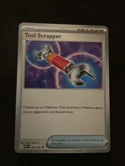 Tool Scraper Pokemon White Flare Collection Playing Card Game TCG - Image 1