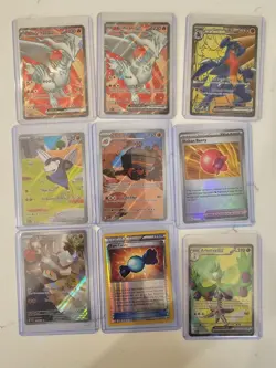 Pokemon Lot Of 102 Cards-Full Arts, Ex’s, Sir’s, V-star, Holos, & More - Image 3