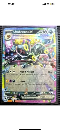 COMPLETE Eeveelution English EX 9 Card Set NM Prismatic Evolutions! Pack Fresh - Image 3
