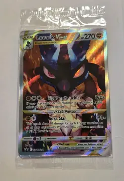 Sealed Lucario VSTAR SWSH291 SWSH: Sword & Shield Promo Cards Holo - Image 1