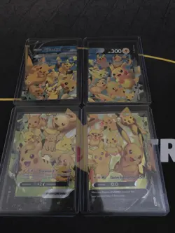 Pikachu V-Union - 4 Card Set Pokemon SWSH139-142 - Holo Promo - NM - Image 1