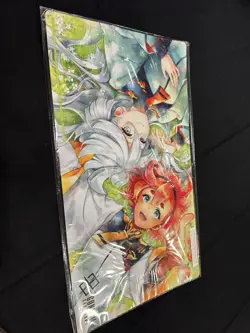 Gundam Card Game Suletta And Miorine Evx02 Playmat ONLY Bandai Card Fest - Image 1
