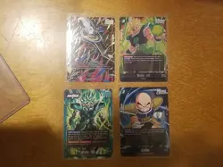 dragon ball z trading card lot Whis UC FB04-002 Broly Full Art Foil Rare SR - Image 1