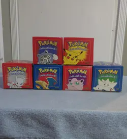 Pokemon 23K Gold-Plated Cards Lot of 6 • Sealed Boxes • 1999 Burger King Limited - Image 2