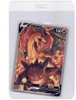 CUSTOMmade madeTOorder full art holo pokemon card Charizard & Gengar PTL1 - Image 1