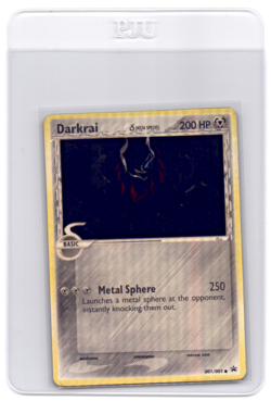 CUSTOMmade madeTOorder full art holo pokemon card PTL246 Darkrai - Image 1