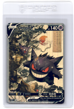 CustomMade madeTOorder full art HOLO pokemon card PTL461 Gengar Read desc - Image 1
