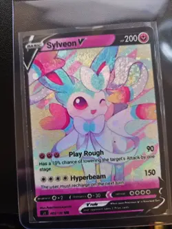 CUSTOMmade madeTOorder full art holo pokemon card Sylveon PTL62 - Image 1