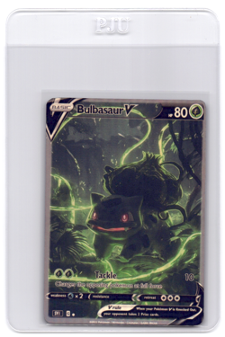 CUSTOMmade madeTOorder full art holo pokemon card PTL258 Bulbasaur - Image 1