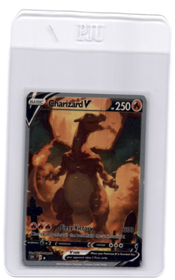 CUSTOMmade madeTOorder full art holo pokemon card PTL123 Charizard - Image 1