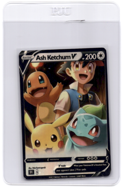 CUSTOMmade madeTOorder full art holo pokemon card PTL233 Ash Ketchum - Image 1