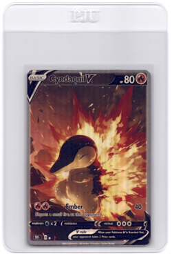CUSTOMmade madeTOorder full art holo pokemon card PTL274 Cyndaquil - Image 1