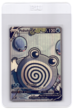 CUSTOMmade madeTOorder full art holo pokemon card PTL302 Poliwhirl - Image 1