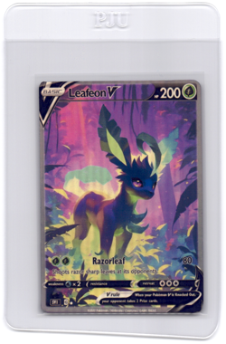 CUSTOMmade madeTOorder full art holo pokemon card PTL259 Leafeon - Image 1