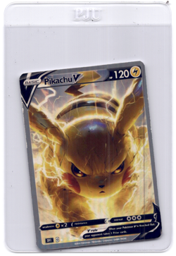 CUSTOMmade madeTOorder FanArt full art holo pokemon card PTL394 Pikachu - Image 1