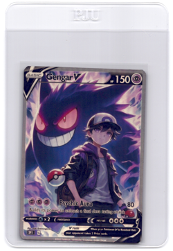 CUSTOMmade madeTOorder full art holo pokemon card Gengar PTL53 - Image 1