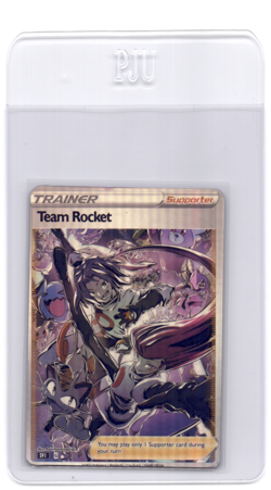CUSTOMmade madeTOorder full art holo pokemon card PTL160 Rocket - Image 1