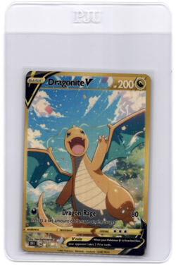 CUSTOMmade madeTOorder full art holo pokemon card PTL237 Dragonite - Image 1