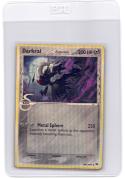 CUSTOMmade madeTOorder full art holo pokemon card PTL247 Darkrai - Image 1