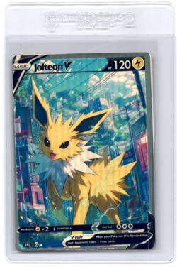 CustomMade madeTOorder full art HOLO pokemon card PTL462 Jolteon Read desc - Image 1
