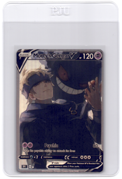 CUSTOMmade madeTOorder full art holo pokemon card Gengar PTL57 - Image 1