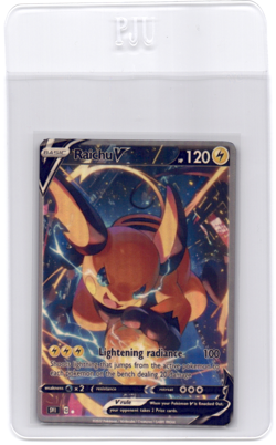 CUSTOMmade madeTOorder full art holo pokemon card PTL310 Raichu - Image 1