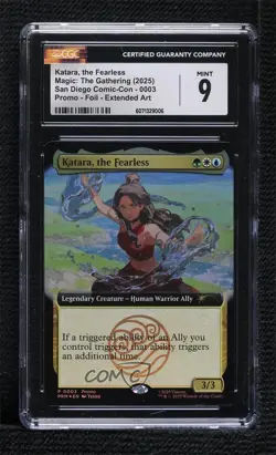 Katara the Fearless (Extended Art) Magic: 2025 SDCC Promo CGC 9 Mint - Image 1