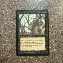 UNCLE ISTVAN SUMMON 1/3 THE DARK MAGIC THE GATHERING MTG NM - Image 1