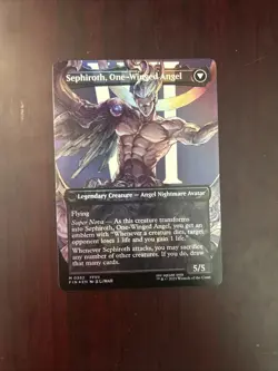 Sephiroth, Fabled SOLDIER (0382) (Borderless) Final Fantasy Foil - Image 2