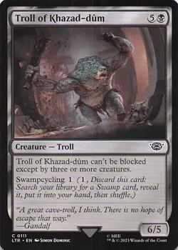 Troll of Khazad-dum Lord of the Rings: Tales of Middle-Earth Regular - Image 1