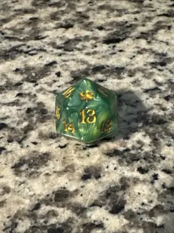Bloomburrow Bundle Oversized Spindown Life Counter D20 Dice - MTG - Image 1