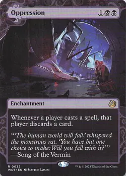 Oppression Wilds of Eldraine: Enchanting Tales Regular - Image 1