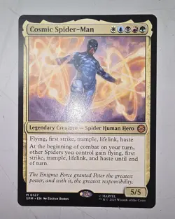 MTG - Marvel's Spider-Man - Cosmic Spider-Man #0127 - Non Foil Near Mint - Image 1