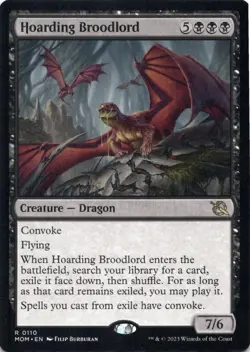 Hoarding Broodlord - March of the Machine - Magic MTG NM - Image 1