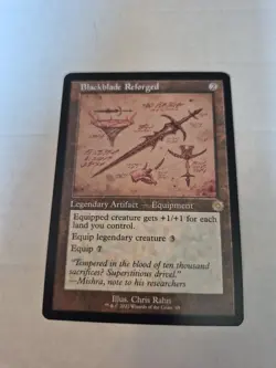 Blackblade Reforged (Schematic) The Brothers' War: Retro Frame Artifacts Regular - Image 1